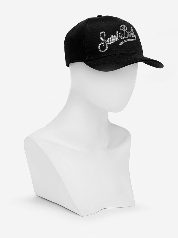 Кепка жен MC2 Saint Barth BASB0007 03131H COTTON 00 STRASS AR - 2