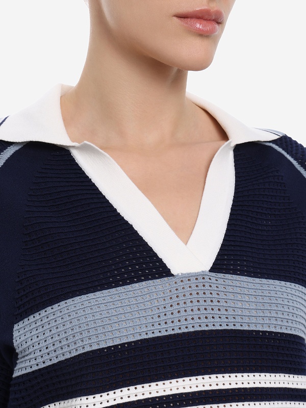 Поло жен P.A.R.O.S.H. D540941 812 FANTASIA BLUE - 5