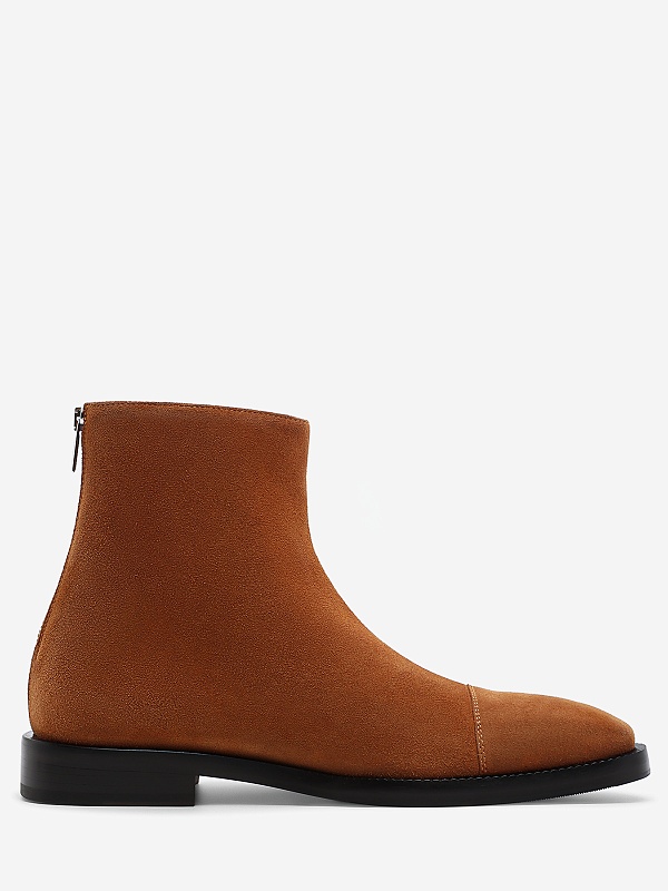 Ботинки муж ROBERTO di PAOLO Cufar Suede Ankle Boots CARAMEL - 1