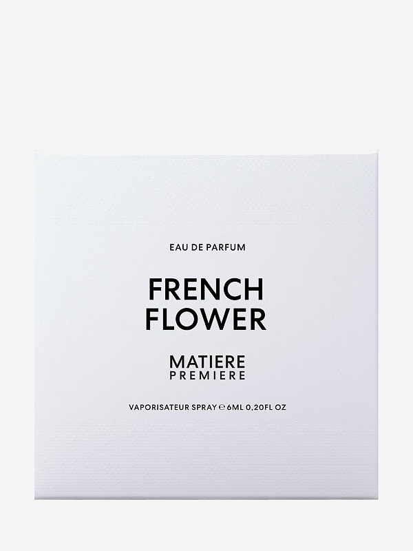 Парфюмерная вода унисекс MATIERE PREMIERE 3760372460773 FRENCH FLOWER 6мл - 1