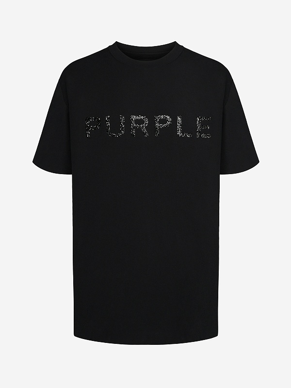 Футболка муж PURPLE P104-TBMS226 BLACK - 0