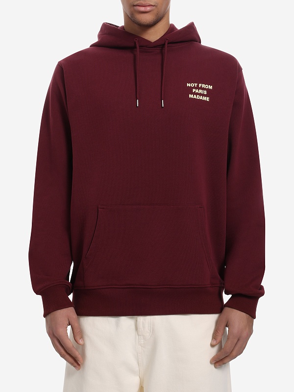 Худи муж Drôle de Monsieur I-HO162-CO127-WN WINE - 2