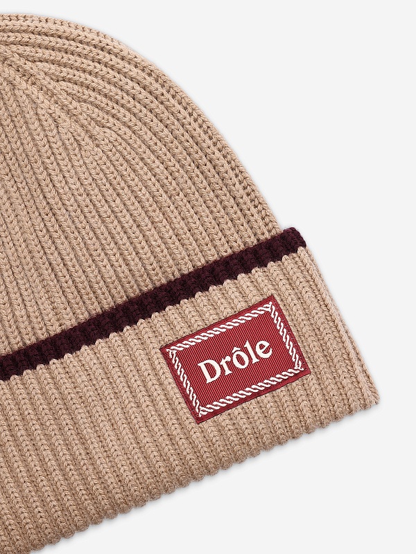 Шапка муж Drôle de Monsieur I-BN104-WO007-BG BEIGE - 2