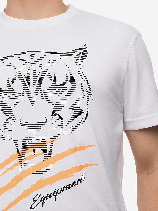 Футболка муж Philipp Plein Sport SADC MTK6969 SJY001N 01 white - 4