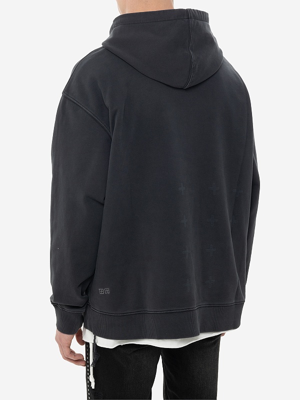 Худи муж Ksubi MPS25FL011 BLACK - 4