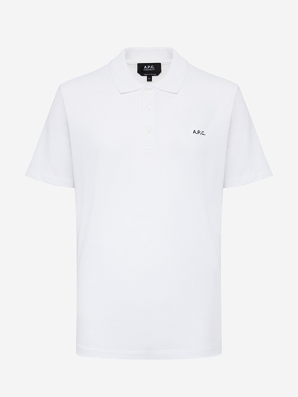 Поло муж A.P.C. COGWZ-H26342 AAB WHITE - 5