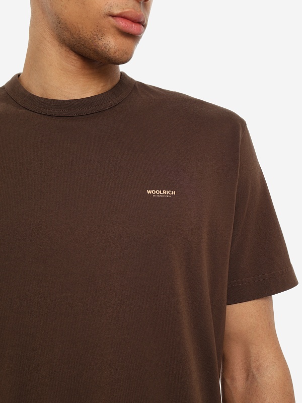 Футболка муж Woolrich CFWOTE2012MRUT5334 SLATE BLACK - 5