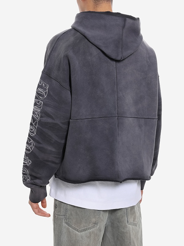 Худи муж PURPLE M4104-HFBG425 BLACK - 3