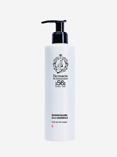 Гель для душа унисекс Farmacia. SS Annunziata 1561 8032779252375 SHOWER GEL WITH MARIGOLD 250 мл - 0