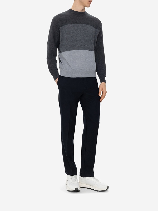 Свитер муж Emporio Armani 6D1MXM 1MKBZ F603 F.GREY MELANGE - 2