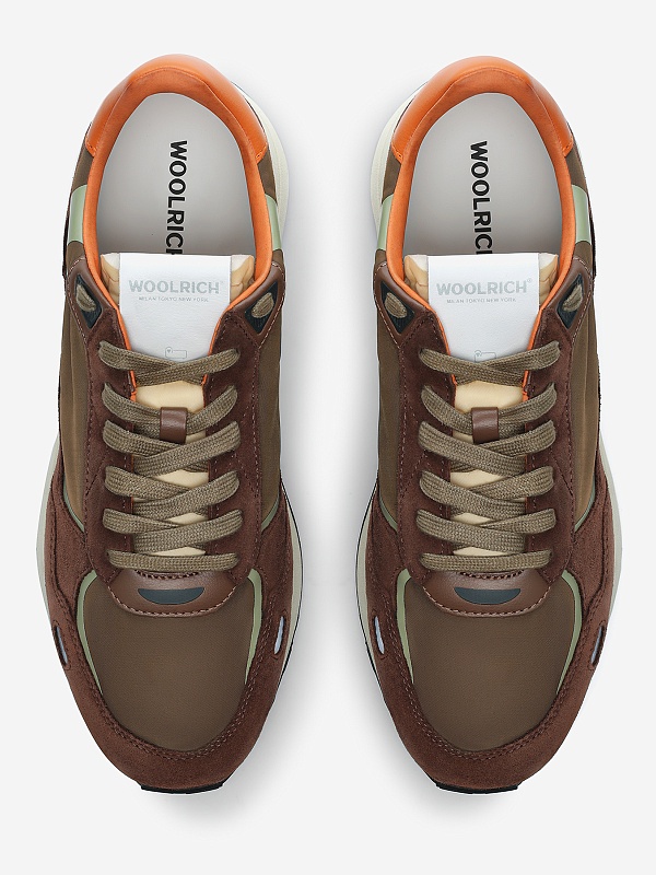 Кроссовки муж Woolrich WFM252.030.A70.AY BROWN - 2