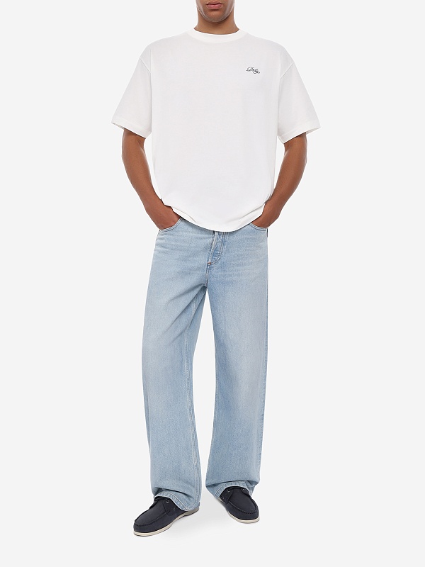 Футболка муж Drôle de Monsieur L-TS324-CO311-OW OFF WHITE - 1