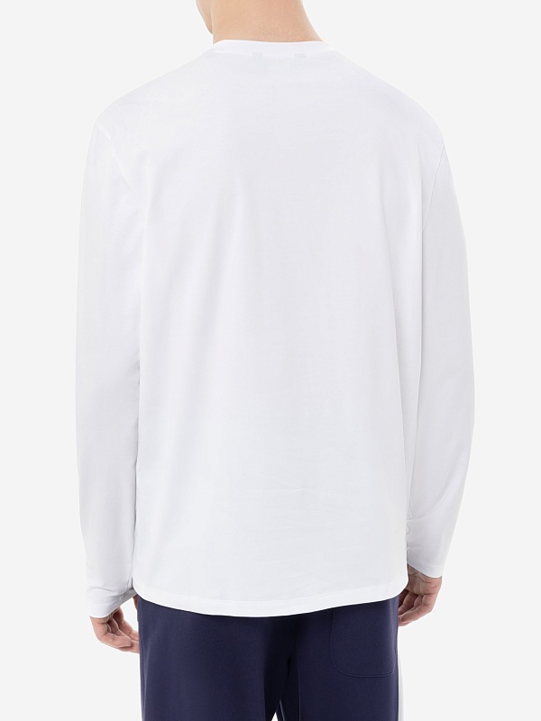 Футболка с длинным рукавом муж 7 For All Mankind JSPM2370WH WHITE - 4