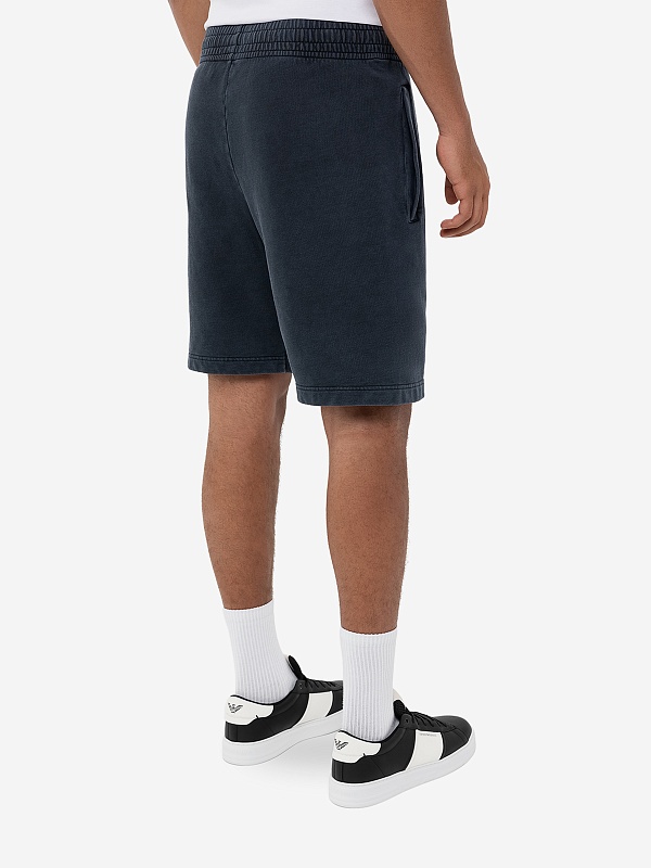 Шорты муж Etudes Studio FLEECE SHORT E FADE OUT Navy - 4
