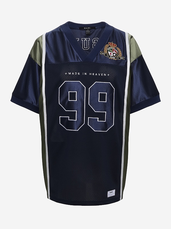 Футболка жен Ksubi WPS26FT014 navy - 0