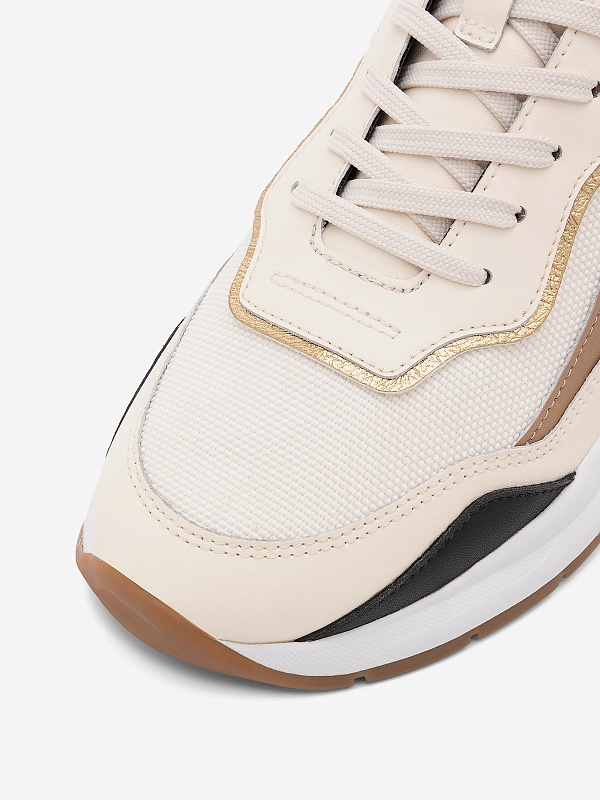 Кроссовки жен Hugo Boss 50517210 280 Open Beige - 5