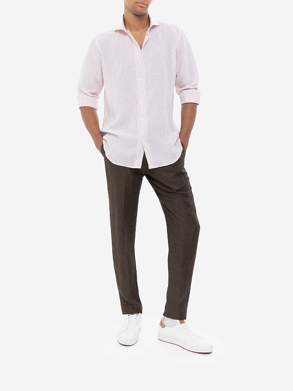 Брюки муж Fefe Napoli PTL502. 14(BROWN) - 1