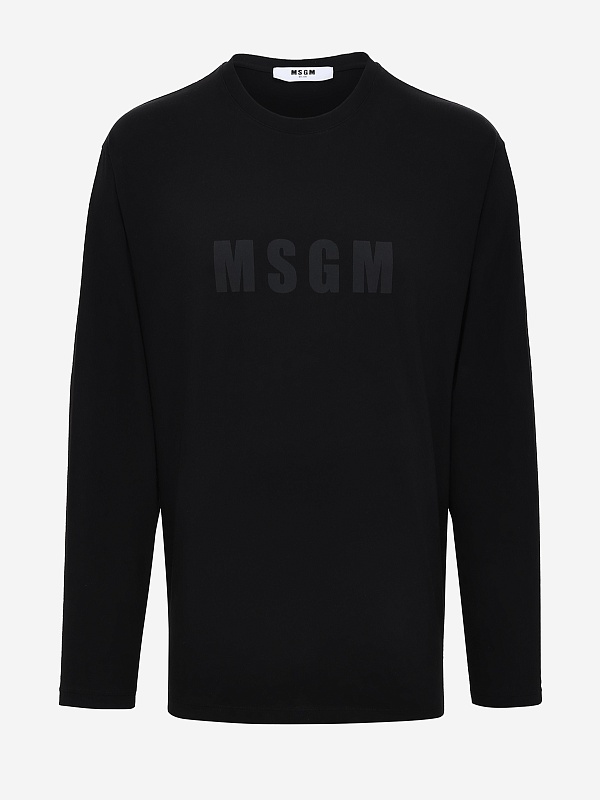 Футболка с длинным рукавом муж MSGM 3940MM100SE 257590 99 - 5