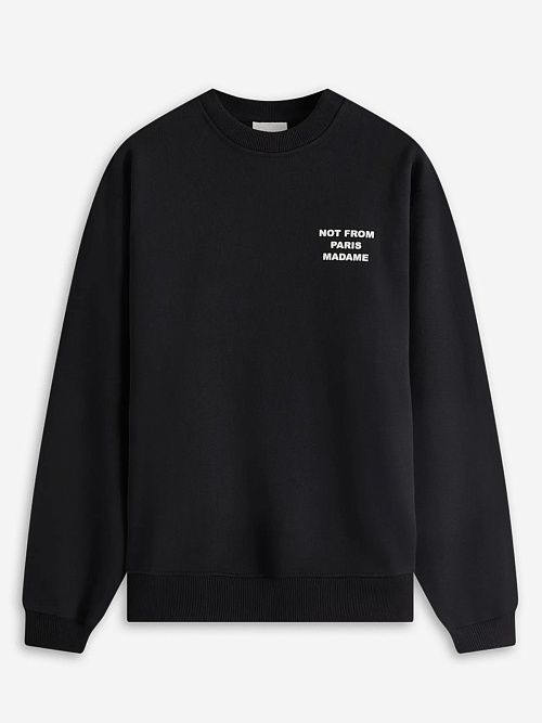 Толстовка муж Drôle de Monsieur PERM-SW149-CO127-BL BLACK - 0