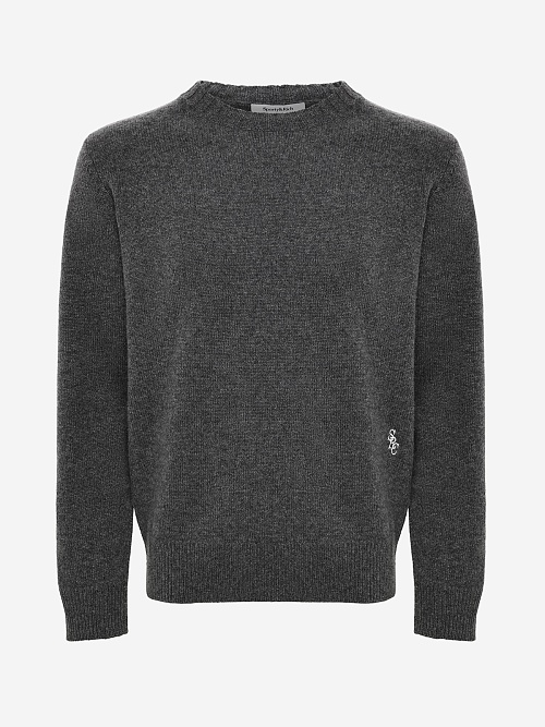 Свитер муж Sporty & Rich WS08362302GY04 Light Grey - 0
