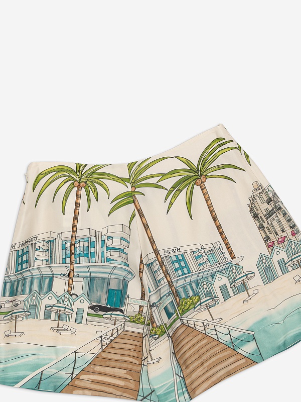 Шорты жен MVP Wardrobe MVPE4SH130.0 1338 - LA CROISETTE PRINT - 2
