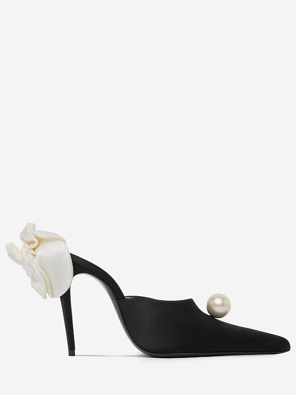 Мюли (каблук) жен Magda Butrym 531723 BLACK - 1