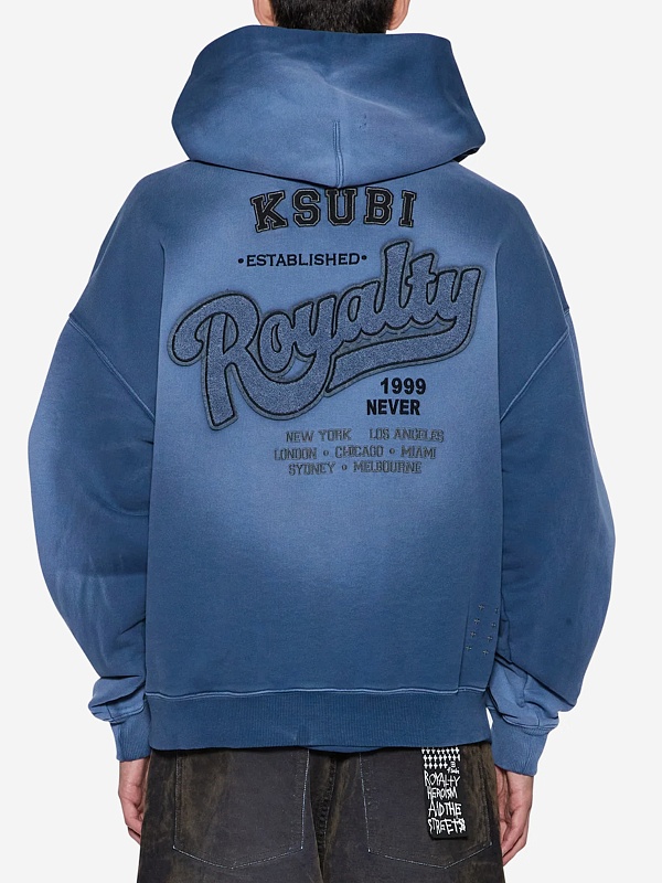 Худи муж Ksubi MFA25FL001 DARK BLUE - 2