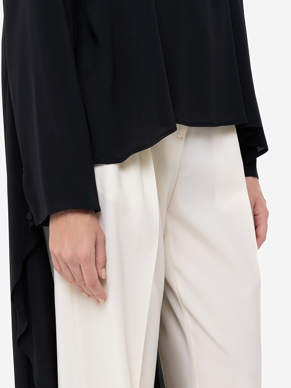 Блуза жен Erika Cavallini P3WT01 Y69-0 nero - 4