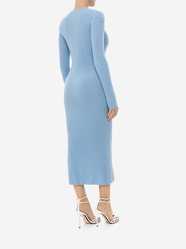 Платье жен IRO WM33LIETTE BLU09 LIGHT BLUE - 4