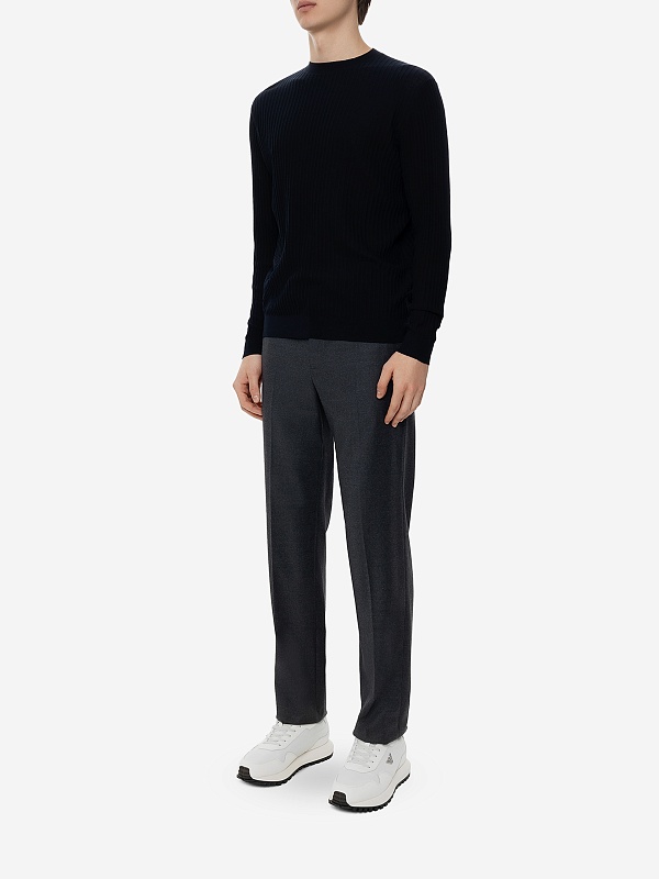 Свитер муж Emporio Armani EM000130 AF10460 UB118 ICONICO 0920 BLU NAVY EA - 2