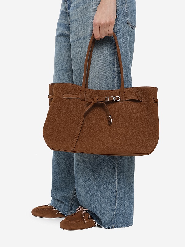 Сумка жен MARGESHERWOOD GG631256 CHESTNUT NUBUCK - 4