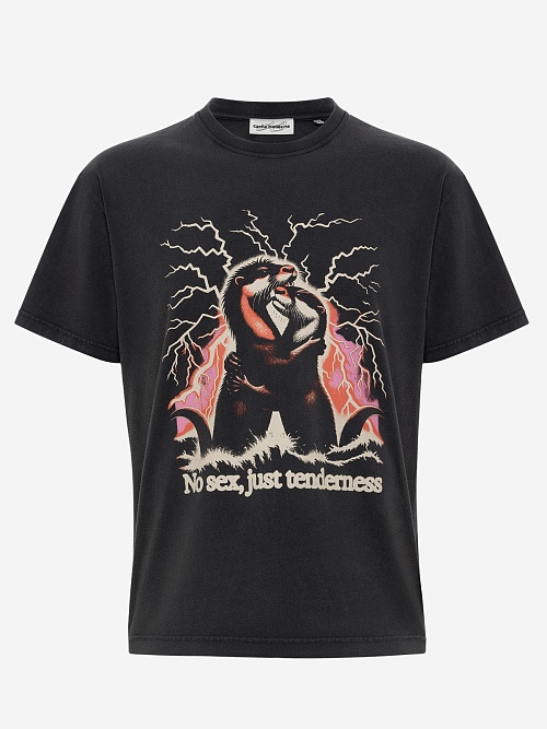 Футболка муж Carne Bollente SS25ST0103 Off-Black - 0