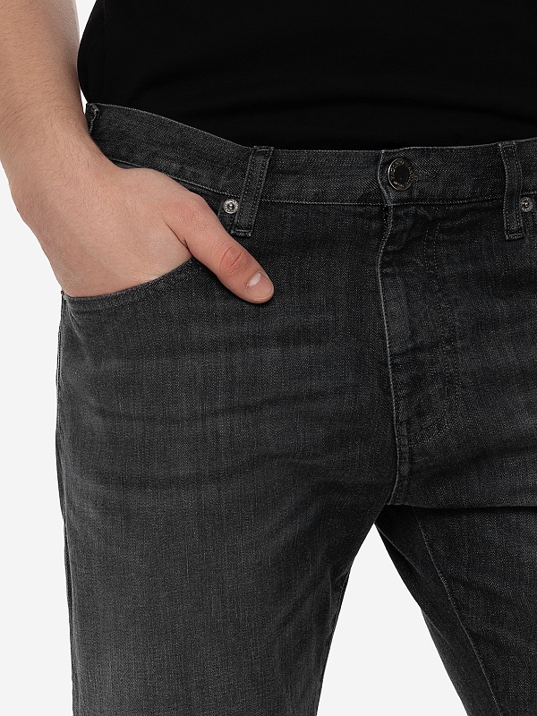Джинсы муж Emporio Armani 8N1J45 1D5QZ 0006 DENIM NERO MD - 5