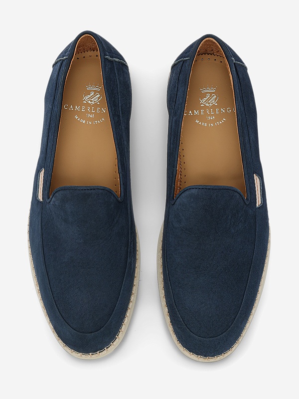 Эспадрильи муж CAMERLENGO 16789 MORDBONE BLU - 4
