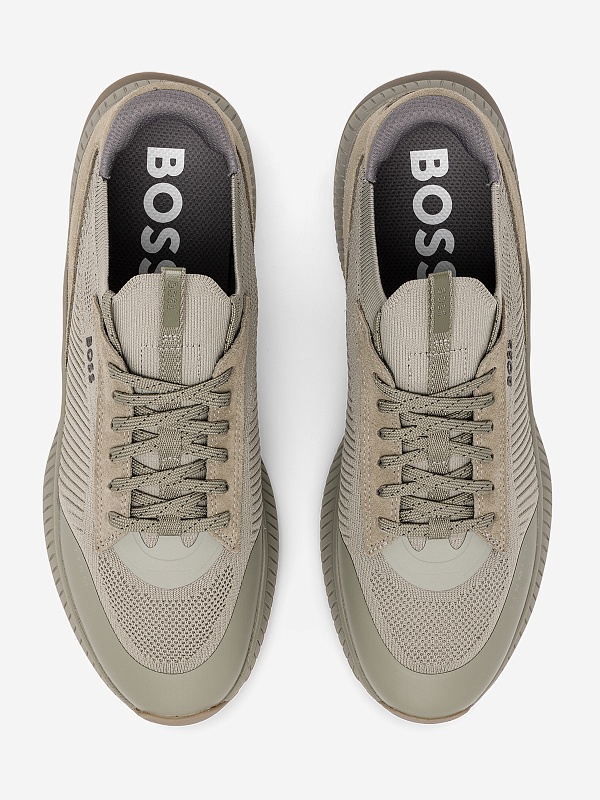 Кроссовки муж Hugo Boss 50498904 255 Dark Beige - 2