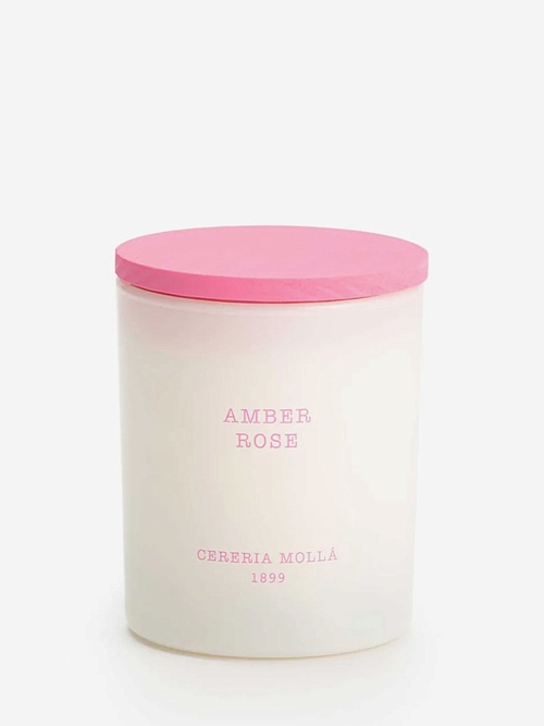 Свеча унисекс Cereria Molla 1899 VDMAD26 Amber Rose 230г - 0