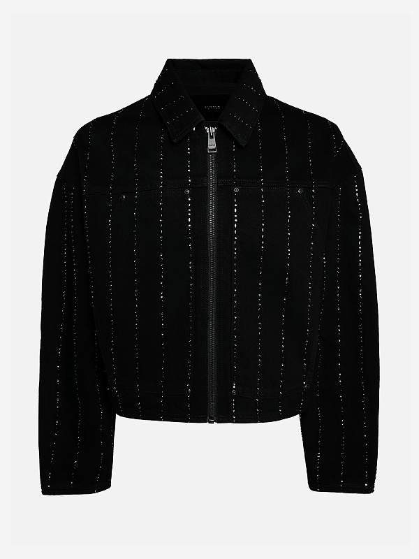 Куртка джинсовая муж PURPLE P052-SPTH126 BLACK - 0