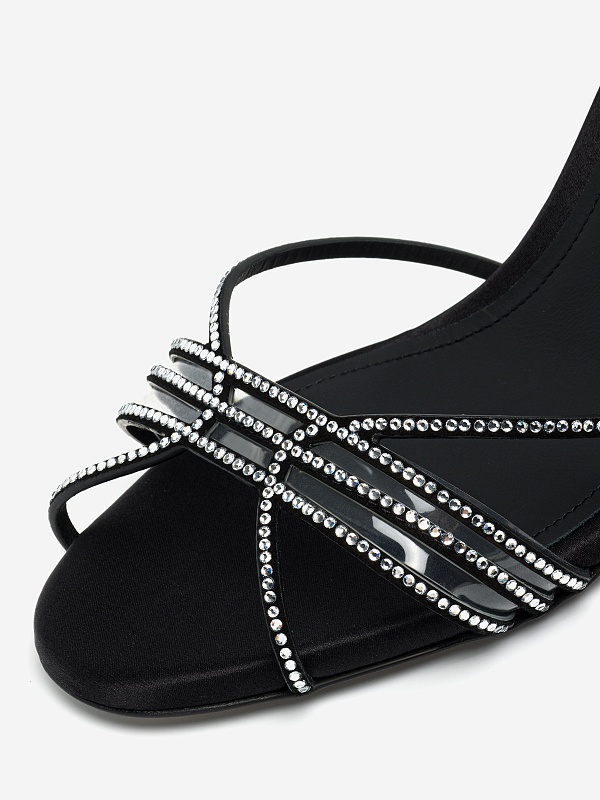 Босоножки (каблук) жен Alevi L25SC006.O.0222997 black - 5