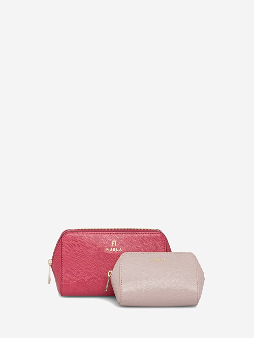 Набор косметичек жен Furla WE00453ARE0004508S1007 VELVET PINK + COROLLA - 0