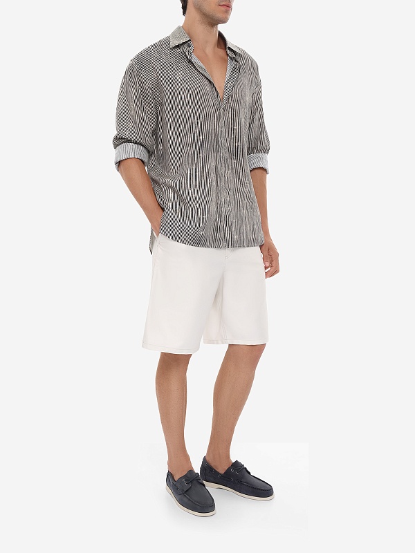 Рубашка муж Emporio Armani EM004178 AF14214 F1183 FANCY IRREGULAR LINES B - 1