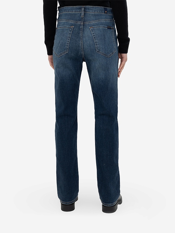 Джинсы жен 7 For All Mankind JSEM44A0HE DARK BLUE - 4