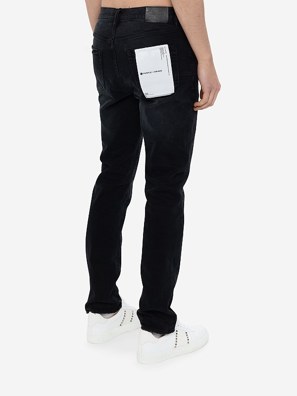 Джинсы муж PURPLE P005-SSBL324 BLACK - 4