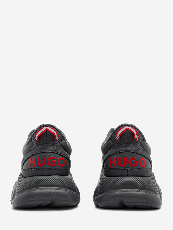Кроссовки муж Hugo 50504799 66 Open Grey - 4