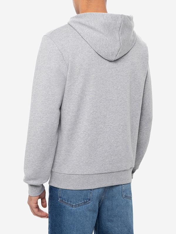 Худи муж A.P.C. COHBN-M27908 TPI HEATHERED GREY / DARK NAVY - 3