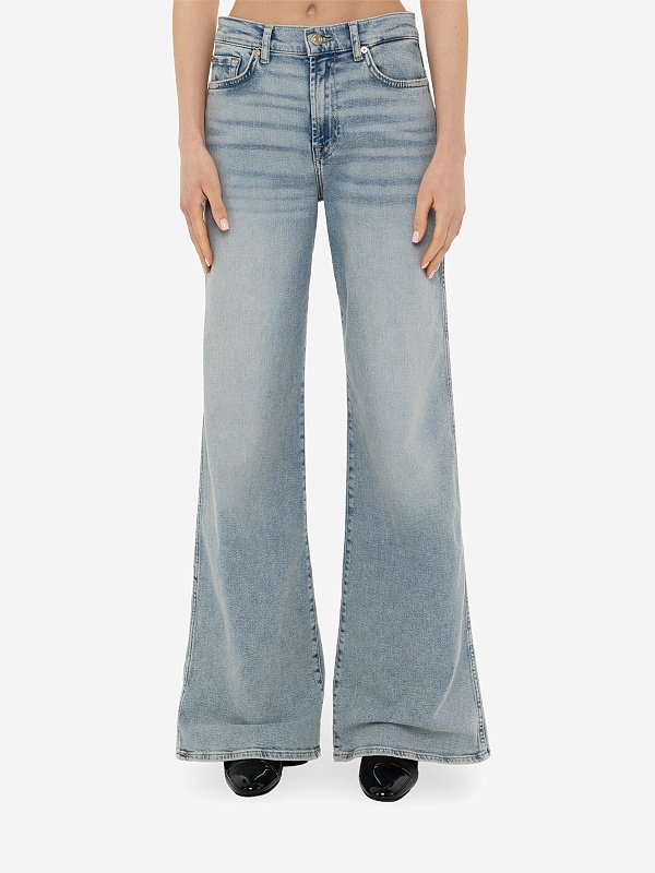Джинсы жен 7 For All Mankind JSP01200VY LIGHT BLUE - 3