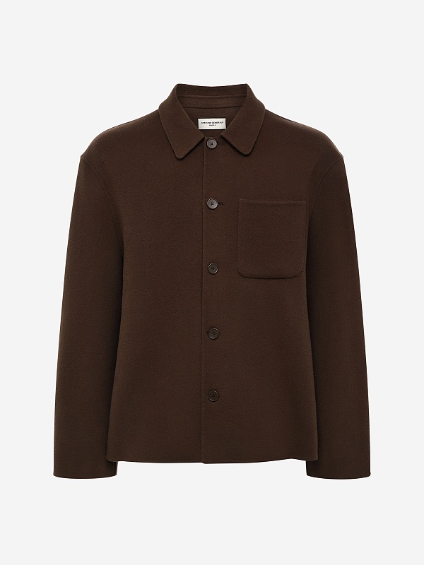 Рубашка муж Officine Generale W25MOVS071PRE ICED COFFEE - 5