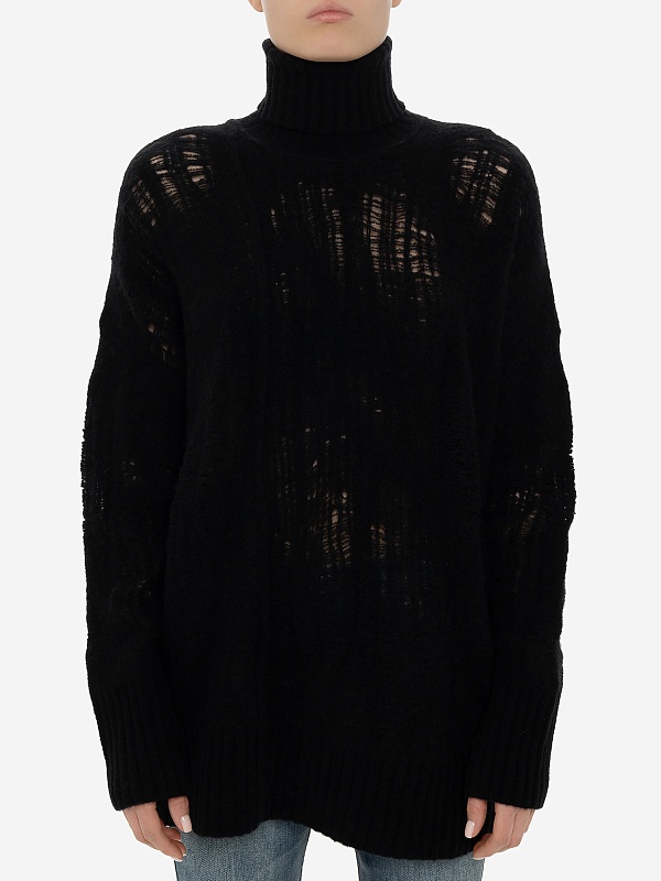 Водолазка жен Isabel Benenato DK142 01 BLACK - 3