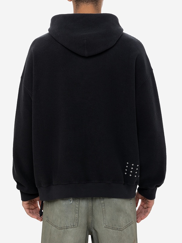 Худи муж Ksubi MPF25FL009 black - 3