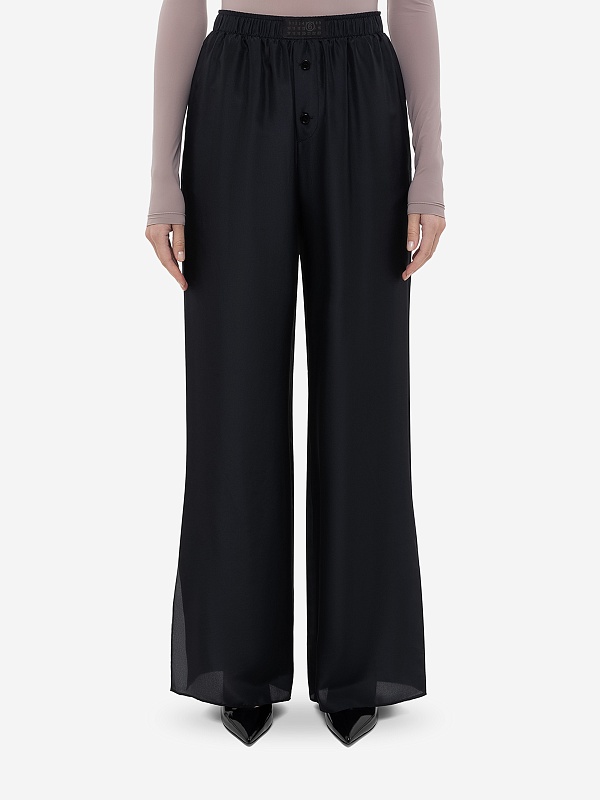 Брюки жен MM6 S52KA0529 M35244 900 - 2