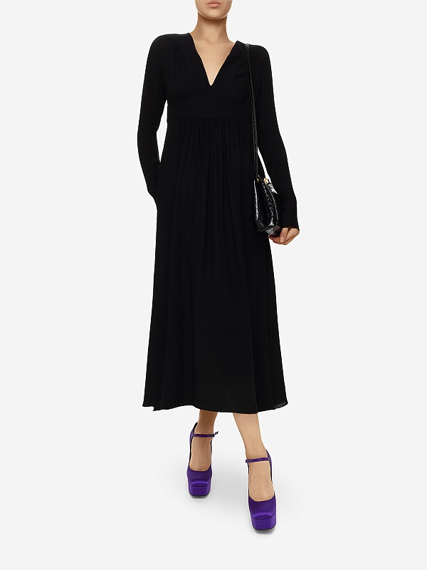 Туфли Sergio Rossi B00980MTEZ02311 CREPE SATIN IRIS 5301 - 6